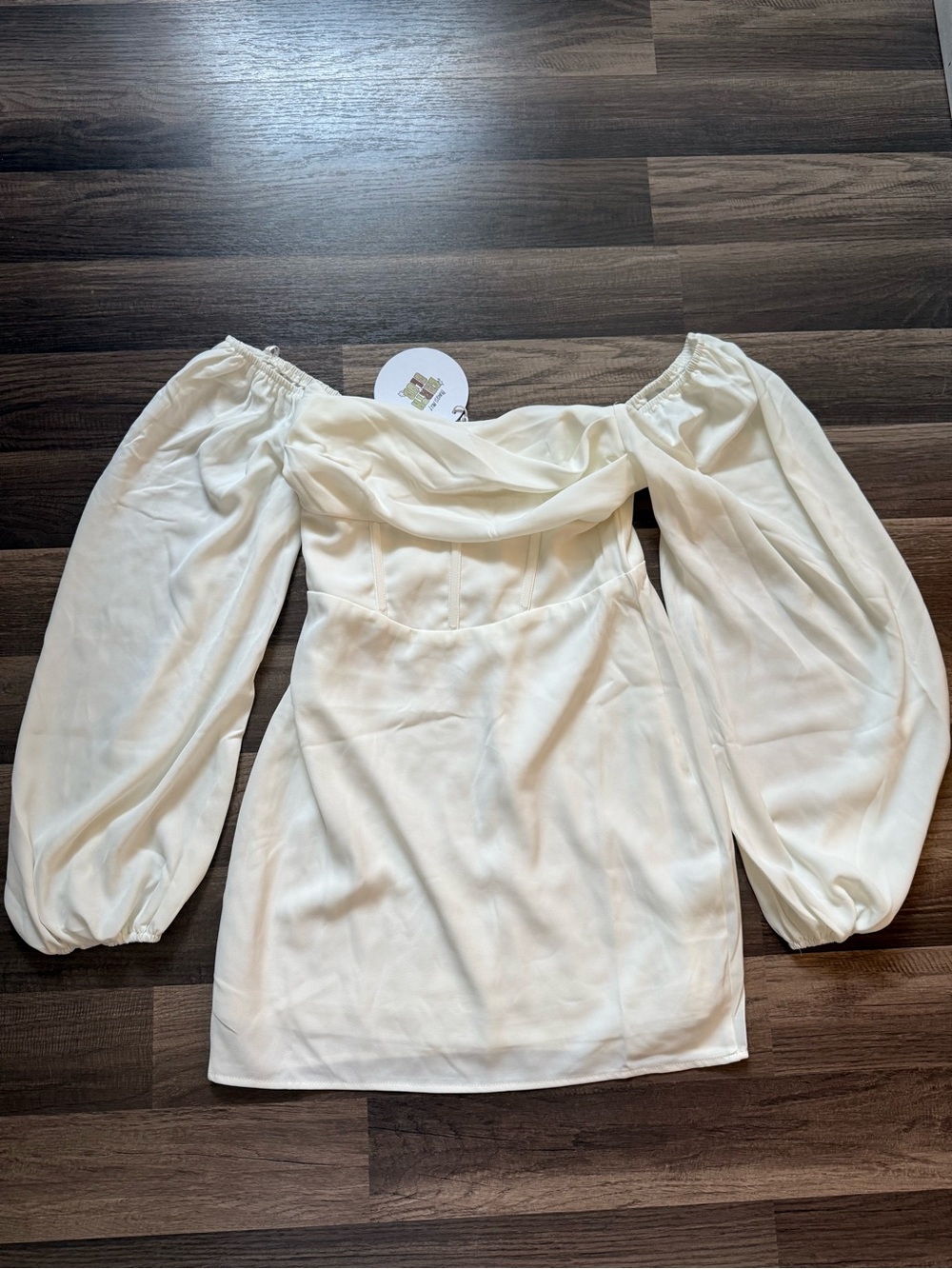 Princess Polly White Corset Mini Dress